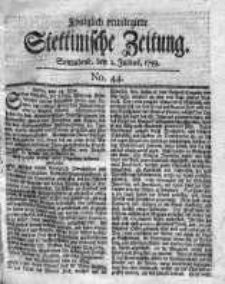 Stettinische Zeitung. Königlich privilegirte 1759, Nr 44