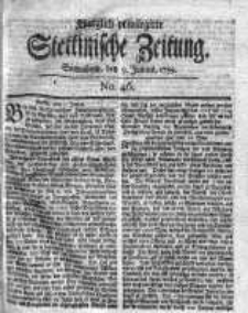 Stettinische Zeitung. Königlich privilegirte 1759, Nr 46