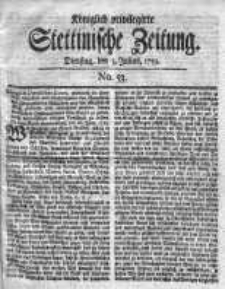 Stettinische Zeitung. Königlich privilegirte 1759, Nr 53