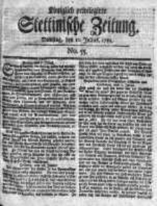 Stettinische Zeitung. Königlich privilegirte 1759, Nr 55