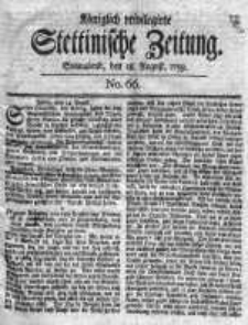 Stettinische Zeitung. Königlich privilegirte 1759, Nr 67