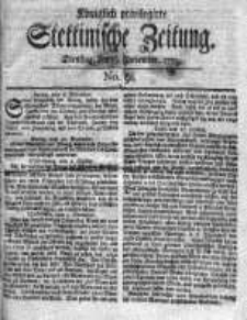 Stettinische Zeitung. Königlich privilegirte 1759, Nr 91