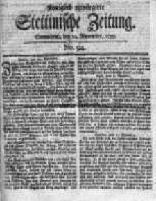 Stettinische Zeitung. Königlich privilegirte 1759, Nr 94