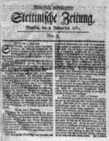 Stettinische Zeitung. Königlich privilegirte 1760, Nr 3