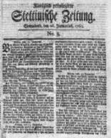 Stettinische Zeitung. Königlich privilegirte 1760, Nr 8