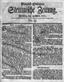 Stettinische Zeitung. Königlich privilegirte 1760, Nr 35