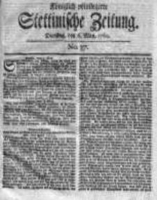 Stettinische Zeitung. Königlich privilegirte 1760, Nr 37