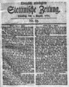 Stettinische Zeitung. Königlich privilegirte 1760, Nr 63