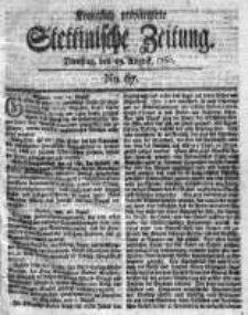 Stettinische Zeitung. Königlich privilegirte 1760, Nr 67