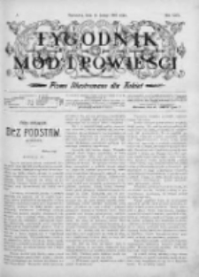 Tygodnik Mód i Powieści. Pismo ilustrowane dla kobiet 1907, Nr 8