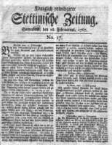 Stettinische Zeitung. Königlich privilegirte 1767, Nr 17