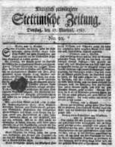 Stettinische Zeitung. Königlich privilegirte 1767, Nr 22