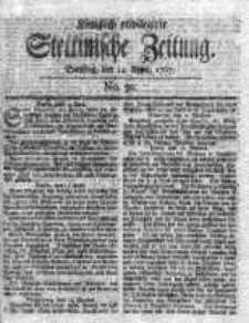 Stettinische Zeitung. Königlich privilegirte 1767, Nr 30