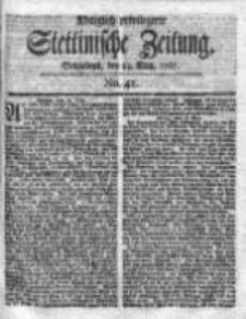 Stettinische Zeitung. Königlich privilegirte 1767, Nr 41