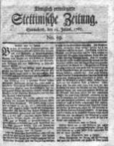Stettinische Zeitung. Königlich privilegirte 1767, Nr 59