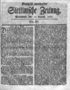 Stettinische Zeitung. Königlich privilegirte 1767, Nr 67