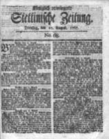 Stettinische Zeitung. Königlich privilegirte 1767, Nr 68