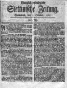 Stettinische Zeitung. Königlich privilegirte 1767, Nr 79