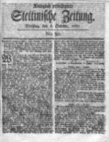 Stettinische Zeitung. Königlich privilegirte 1767, Nr 80