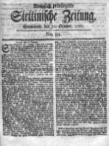 Stettinische Zeitung. Königlich privilegirte 1767, Nr 81