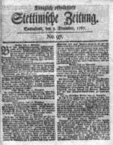 Stettinische Zeitung. Königlich privilegirte 1767, Nr 97