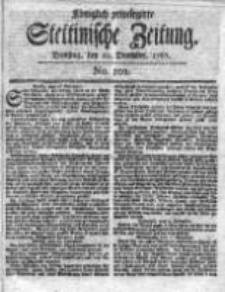 Stettinische Zeitung. Königlich privilegirte 1767, Nr 102