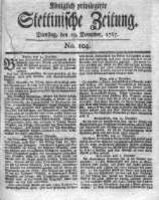 Stettinische Zeitung. Königlich privilegirte 1767, Nr 104