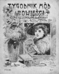 Tygodnik Mód i Powieści. Pismo ilustrowane dla kobiet 1909, Nr 28
