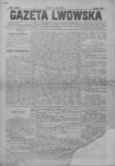 Gazeta Lwowska 1885 II, Nr 164
