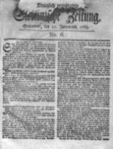 Stettinische Zeitung. Königlich privilegirte 1769, Nr 6