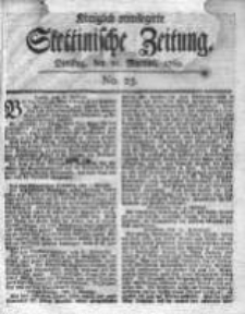 Stettinische Zeitung. Königlich privilegirte 1769, Nr 23