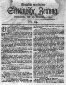 Stettinische Zeitung. Königlich privilegirte 1769, Nr 24