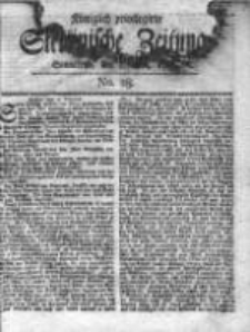 Stettinische Zeitung. Königlich privilegirte 1769, Nr 28