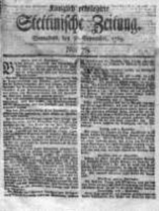 Stettinische Zeitung. Königlich privilegirte 1769, Nr 78