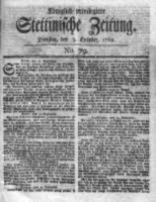 Stettinische Zeitung. Königlich privilegirte 1769, Nr 79