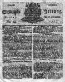 Stettinische Zeitung. Königlich privilegirte 1777, Nr 14