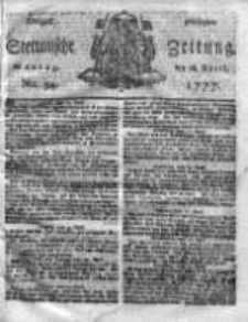 Stettinische Zeitung. Königlich privilegirte 1777, Nr 34
