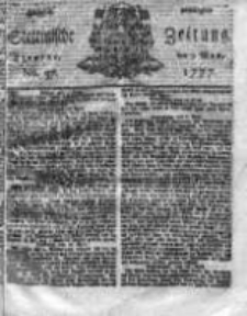 Stettinische Zeitung. Königlich privilegirte 1777, Nr 37