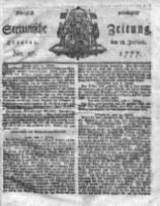 Stettinische Zeitung. Königlich privilegirte 1777, Nr 57