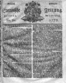 Stettinische Zeitung. Königlich privilegirte 1777, Nr 61