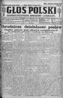 Głos Polski : dziennik polityczny, społeczny i literacki 5 luty 1927 nr 35
