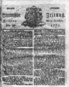Stettinische Zeitung. Königlich privilegirte 1777, Nr 87