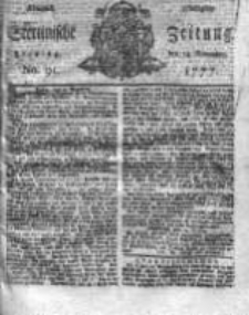 Stettinische Zeitung. Königlich privilegirte 1777, Nr 91