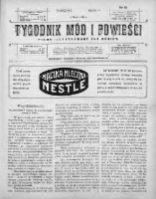 Tygodnik Mód i Powieści. Pismo ilustrowane dla kobiet 1910, Nr 10