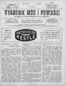 Tygodnik Mód i Powieści. Pismo ilustrowane dla kobiet 1910, Nr 27