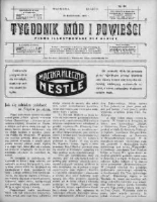 Tygodnik Mód i Powieści. Pismo ilustrowane dla kobiet 1910, Nr 44