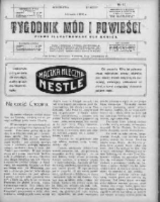 Tygodnik Mód i Powieści. Pismo ilustrowane dla kobiet 1910, Nr 45