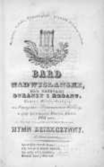 Bard Nadwislański: nad Brzegami Duransy i Rodanu: w czasie patriotycznego tułactwa Polaków, 1832, grudzień, Nr 6