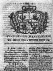 Wiadomości Warszawskie 1765, Nr 3