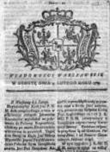 Wiadomości Warszawskie 1765, Nr 12